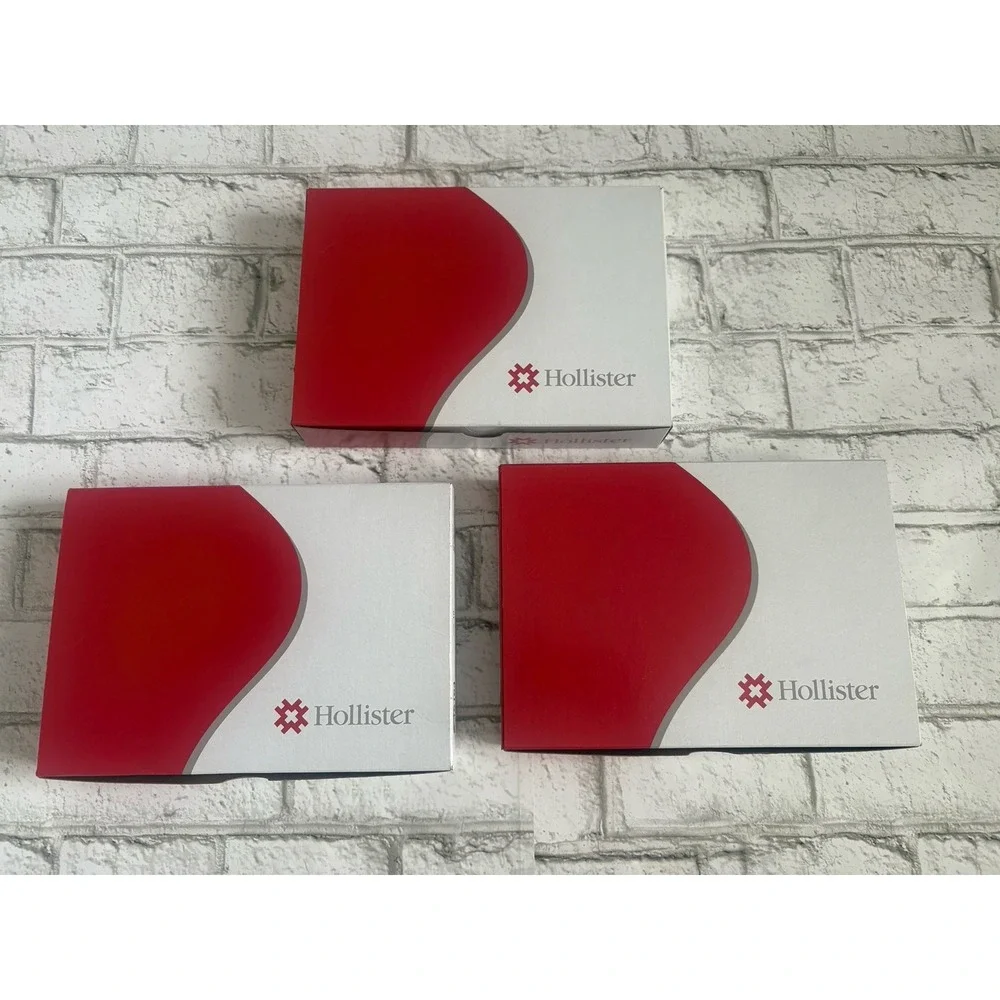 3 Boxes (30) Hollister 18164 2 Pc. Drainable Ostomy Pouch 2 3/4
